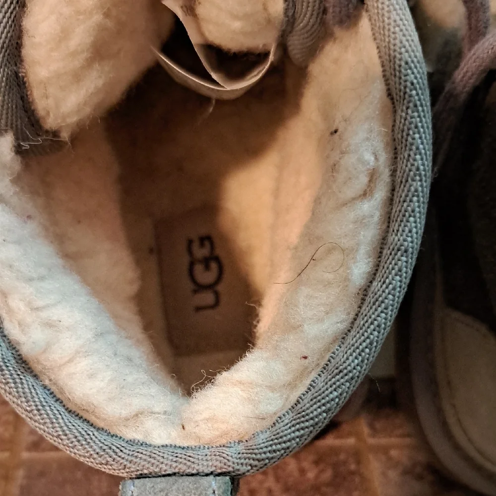 UGG Gray Boots Classic Suede Design